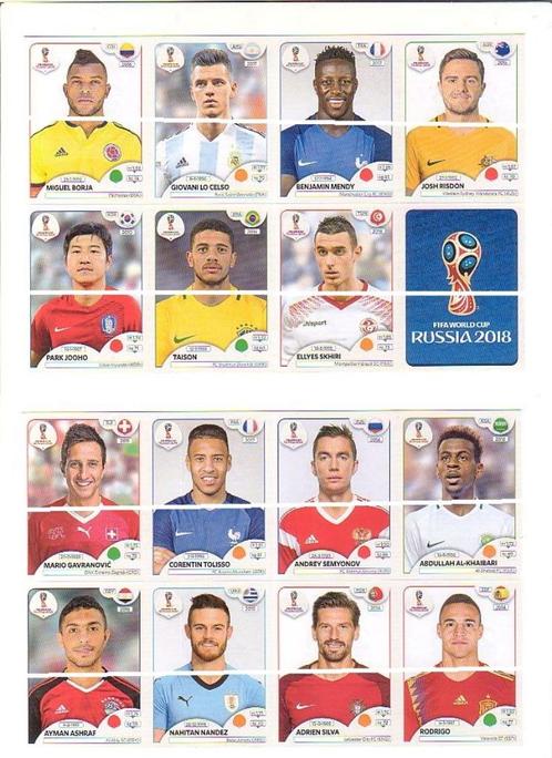Panini / Update Russia 2018 / 96 stickers, Verzamelen, Sportartikelen en Voetbal, Nieuw, Poster, Plaatje of Sticker, Verzenden