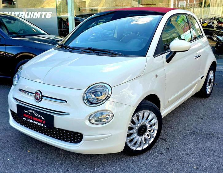 Fiat 500C 500 C / Cabrio / Navigatie / Led / Vele opties!, Auto's, Fiat, Bedrijf, Te koop, 500C, ABS, Airbags, Airconditioning