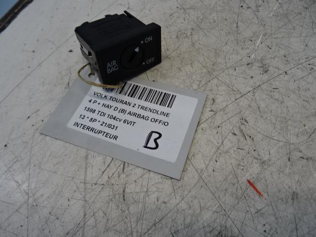 SCHAKELAAR Volkswagen Touran (1T1 / T2) (1Y0919228B), Auto-onderdelen, Dashboard en Schakelaars, Volkswagen, Gebruikt