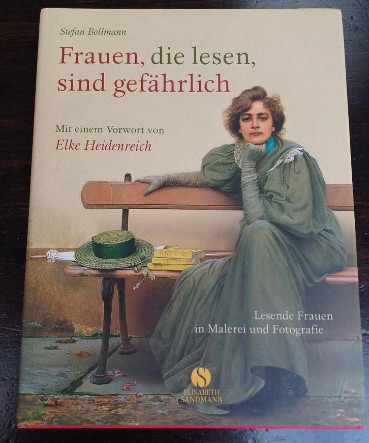 Frauen die lesen sind gefährlich, Stefan Bollmann ALS NIEUW, Boeken, Kunst en Cultuur | Beeldend, Zo goed als nieuw, Schilder- en Tekenkunst