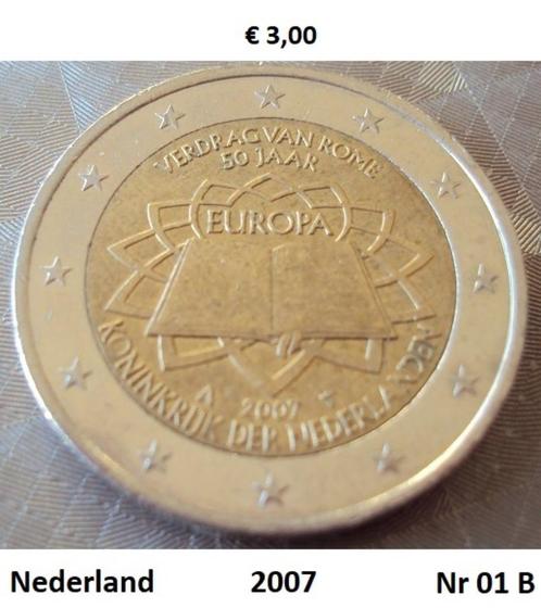 2 Euromunten Nederland, Postzegels en Munten, Munten | Europa | Euromunten, Losse munt, 2 euro, Ophalen of Verzenden