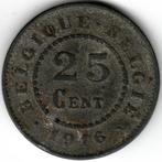 België : 25 Centiemen 1916  Morin 434  Ref 14862, Postzegels en Munten, Munten | België, Ophalen of Verzenden, Brons, Losse munt