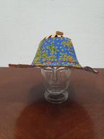 Vintage jr’80 Indonesische Batik opvouwbare zonnehoed/waaier, Ophalen of Verzenden, Zo goed als nieuw, 56 of 57 cm (M, 7 of 7⅛ inch)