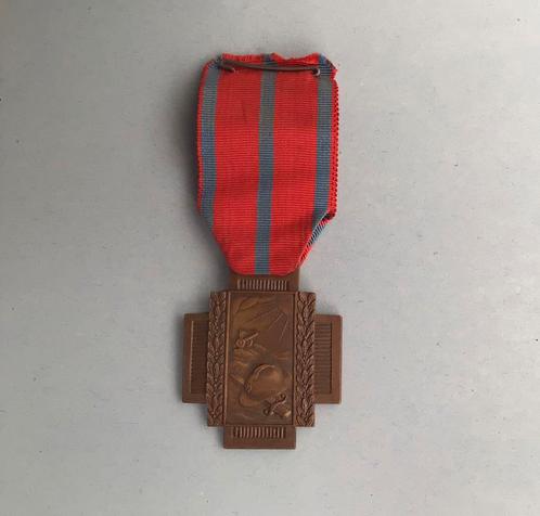 Herdenkingsmedaille eerste wereldoorlog 1914-1918., Postzegels en Munten, Penningen en Medailles, Ophalen of Verzenden