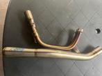 Yamaha R7/mt07 uitlaat volledig titanium straight pipe, Particulier