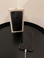 Mat zwarte iPhone 7 Plus 128 GB, Télécoms, Téléphonie mobile | Apple iPhone, 128 GB, Noir, Avec simlock (verrouillage SIM), Utilisé