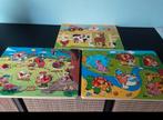Mooie houten knopjespuzzels in prima staat, Kinderen en Baby's, Speelgoed | Kinderpuzzels, Ophalen
