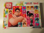 Puzzel Clementoni 104 stukjes Ralph breaks the internet, Ophalen of Verzenden, Meer dan 50 stukjes, Gebruikt