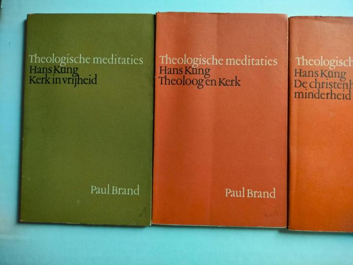 Theologische meditaties 3 delen + Bonhoeffer Brevier 1968, Boeken, Godsdienst en Theologie, Gelezen, Christendom | Katholiek, Ophalen of Verzenden