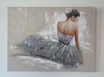3D-Schilderij Dame – Handgeschilderd & Uniek met 3d-effect, Ophalen