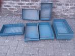 60 pvc stapelbakken  / magazijnbakken  ... € 50, Doe-het-zelf en Bouw, Ophalen of Verzenden