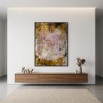 Illusions- mixed media op canvas zelfgemaakt schilderij, Enlèvement