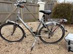 Zilverkleurige damesfiets Gazelle stadsfiets, 50 tot 53 cm, Ophalen, Gebruikt, Gazelle
