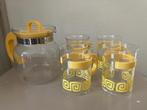 Theeset - Service à thé, Ophalen, Effen, Compleet servies, Glas