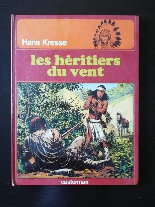 Hans Kresse stripboek De erfgenamen van de wind 1975, Boeken, Stripverhalen, Ophalen of Verzenden