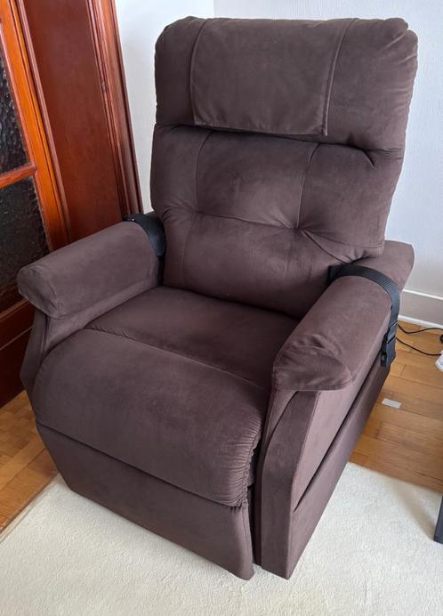 Comfort Luxe elektrische relaxfauteuil met 2 motoren 2023, Huis en Inrichting, Fauteuils, Nieuw, Stof, Ophalen