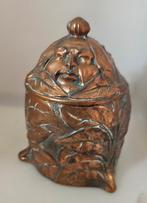 Art nouveau pot koperkleur, Ophalen of Verzenden, Koper