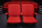 Bioscoopstoelen rood, meerdere sets (2-zits), Ophalen, Gebruikt, Rood, Vijf, Zes of meer stoelen
