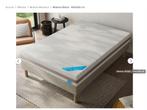 Matelas Biloba 160x200, Huis en Inrichting, Slaapkamer | Matrassen en Bedbodems, Tweepersoons, Ophalen of Verzenden, Zo goed als nieuw
