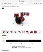 Volledig professioneel drumstel met alles erop en eraan, Muziek en Instrumenten, Drumstellen en Slagwerk, Ophalen, Zo goed als nieuw