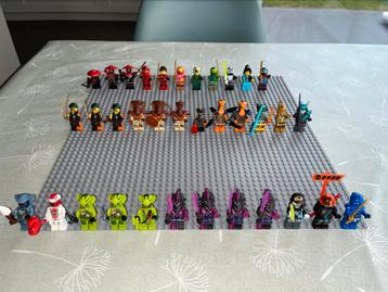 Lego Ninjago figuren / poppetjes (2,5€ per stuk) beschikbaar voor biedingen