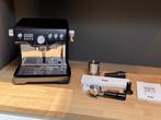 Sage Dual Boiler Black Truffle Espressomachine, Ophalen of Verzenden, Gebruikt, Koffiebonen, Afneembaar waterreservoir