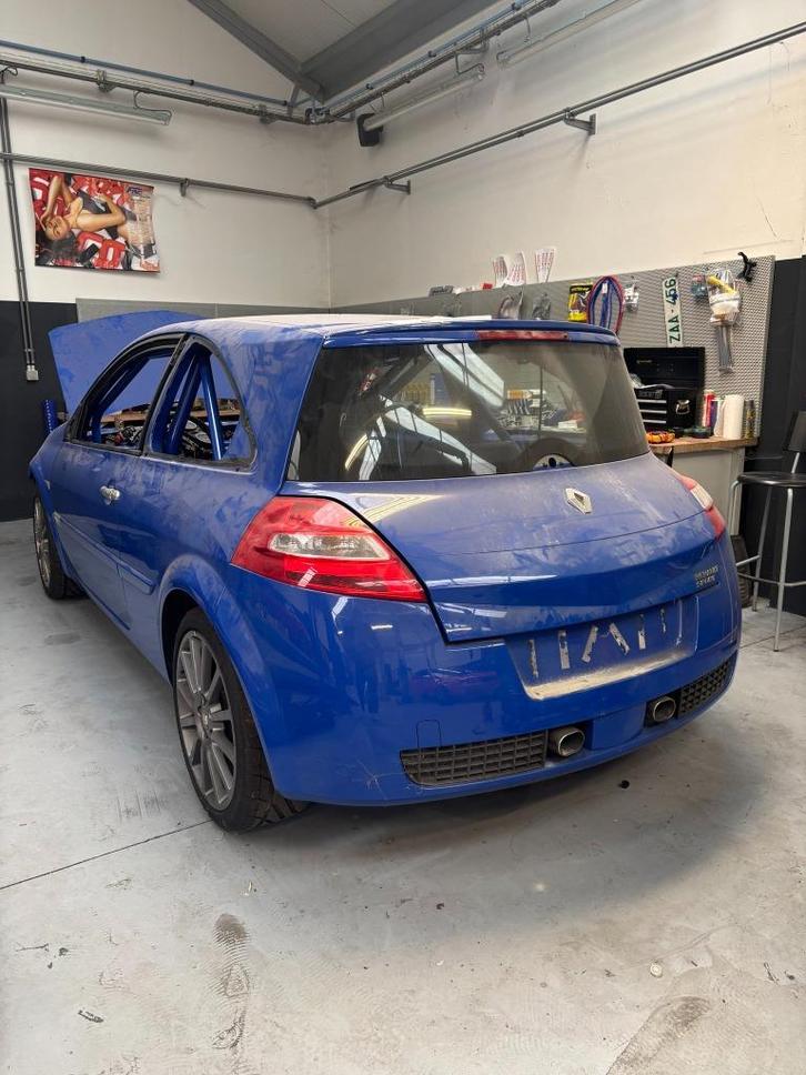 Renault Megane - RS 225 – Track day project, Auto's, Renault, Particulier, Mégane, Benzine, Handgeschakeld, Blauw, Blauw, Overige bekleding