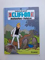 CLIFTON TOME 13 "MATOUTOU FALAISE "BEDU TBE EO 1990, Une BD, Enlèvement ou Envoi, Comme neuf