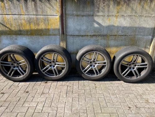 20" Macan Turbo velgen in Platinum, zijdeglans, Auto-onderdelen, Banden en Velgen, Velg(en), Zomerbanden, 20 inch, Personenwagen