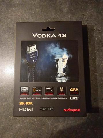 Audioquest vodka 2.1 hdmi 48gbps  beschikbaar voor biedingen