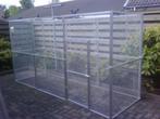 Nieuwe Aluminium Volière 3 meter lang x 2meter hoog x 1m, Ophalen, Nieuw, Aluminium, Volière