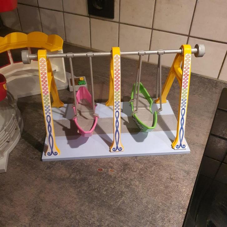 Playmobil speelsets : kermis & pingiun, Kinderen en Baby's, Speelgoed | Playmobil, Zo goed als nieuw, Complete set, Ophalen of Verzenden