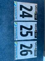 Wielrennen - koers - rugnummers - San Sebastian, Ophalen of Verzenden