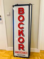 Origineel Bockor emaillebord jaren 40, Verzamelen, Ophalen, Zo goed als nieuw