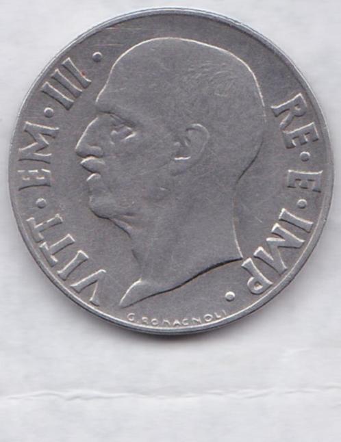 Italië: 20 centesimi 1940 R - niet-magnetisch, Postzegels en Munten, Munten | Europa | Niet-Euromunten, Losse munt, Italië, Ophalen of Verzenden