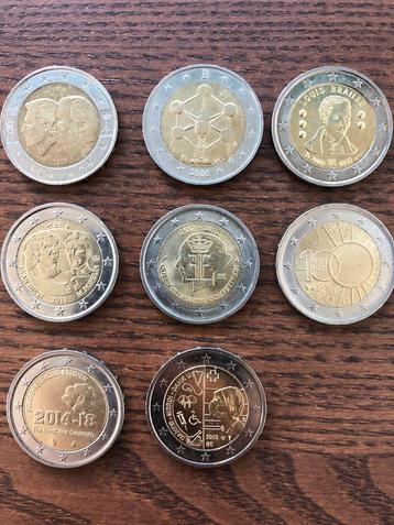 Speciale 2 euro munten Belgie