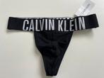 String Calvin Klein, Noir, Slip, Envoi, Calvin Klein