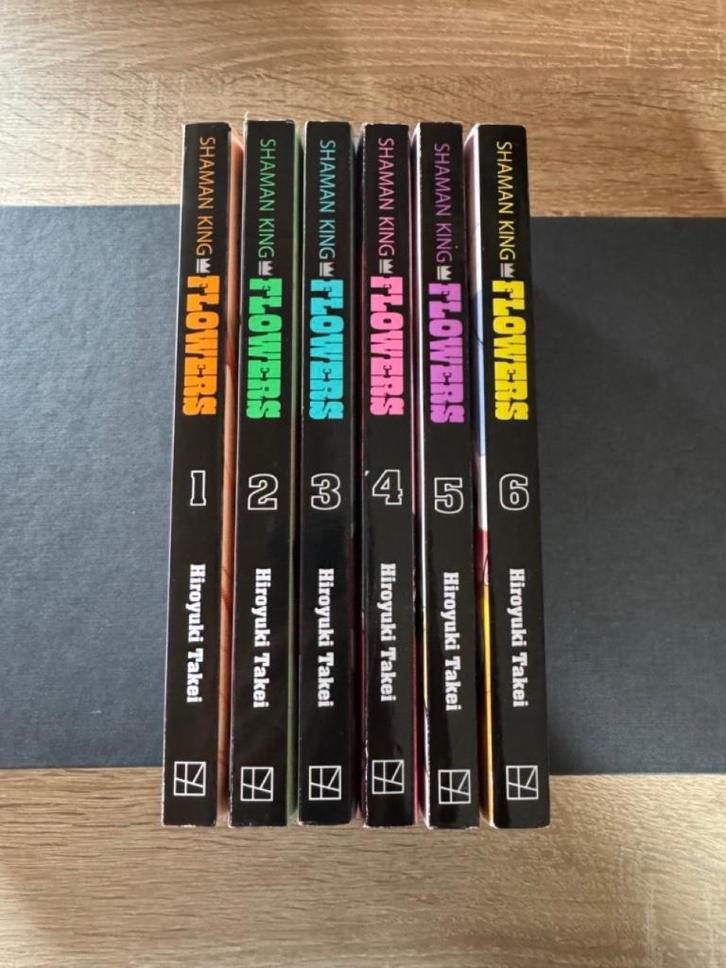 Shaman King Flowers manga, Boeken, Strips | Comics, Zo goed als nieuw, Complete serie of reeks, Japan (Manga), Ophalen of Verzenden