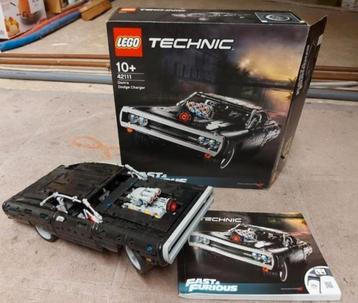 42111 dom's dodge charger lego technic compleet beschikbaar voor biedingen