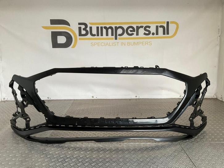 Bumper Audi Q8 E-Tron Etron Sline S-Line Facelift 22- 4KE807, Auto-onderdelen, Carrosserie, Bumper, Voor, Gebruikt, 6 maanden garantie