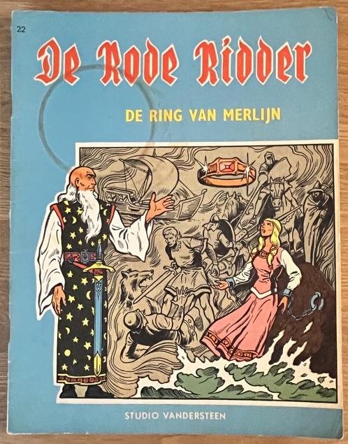 De Rode Ridder - De ring van Merlijn – 22 1e dr(1964) Strip, Boeken, Stripverhalen, Gelezen, Eén stripboek, Ophalen of Verzenden