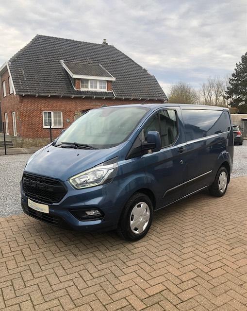 Ford Transit Custom 2.0Tdci L1-H1 2021 55000KM 131Pk, Auto's, Bestelwagens en Lichte vracht, Bedrijf, ABS, Ford, Diesel, Euro 6