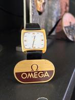 Omega De Ville TV, Handtassen en Accessoires, Horloges | Heren, Overige materialen, Leer, Polshorloge, Ophalen of Verzenden