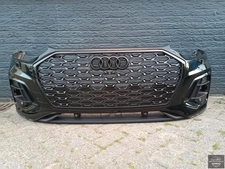 Audi Q5 80A Facelift S-Line 2020-2024 Voorbumper 6xPDC KLS O, Auto-onderdelen, Carrosserie, Bumper, Audi, Gebruikt