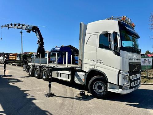 Volvo FH 420 8x4 TRIDEM + KRAAN HIAB 408 E-8 HIPRO + WINCH -, Auto's, Vrachtwagens, Bedrijf, ABS, Achteruitrijcamera, Elektrische buitenspiegels