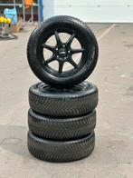 Set lichtmetalen velgen 15 inch 5X112 met winterbanden, 15 pouces, Pneus et Jantes, Pneus hiver, Enlèvement