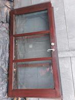 Porte tournante extérieure vitrée Meranti, prenez Geraardsbe, Bricolage & Construction, Châssis & Portes coulissantes, Enlèvement