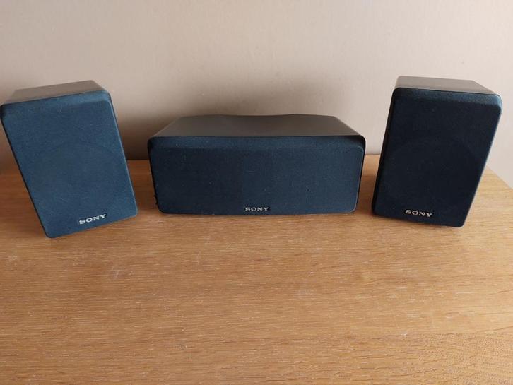 Sony vintage Speaker system, Audio, Tv en Foto, Luidsprekerboxen, Gebruikt, Complete surroundset, Sony, Ophalen of Verzenden