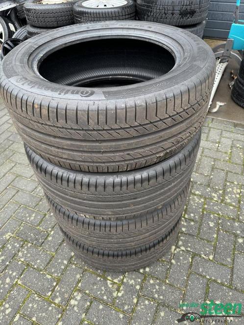 4 x Continental SUV Sportcontact 5 255-55-19 111W Extra Load, Auto-onderdelen, Banden en Velgen, Band(en), Zomerbanden, 19 inch