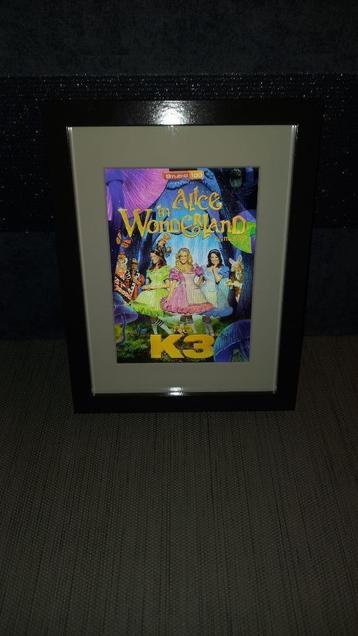 Poster encadré 3D en plastique K3, Enlèvement ou Envoi, Utilisé, Photo ou Carte